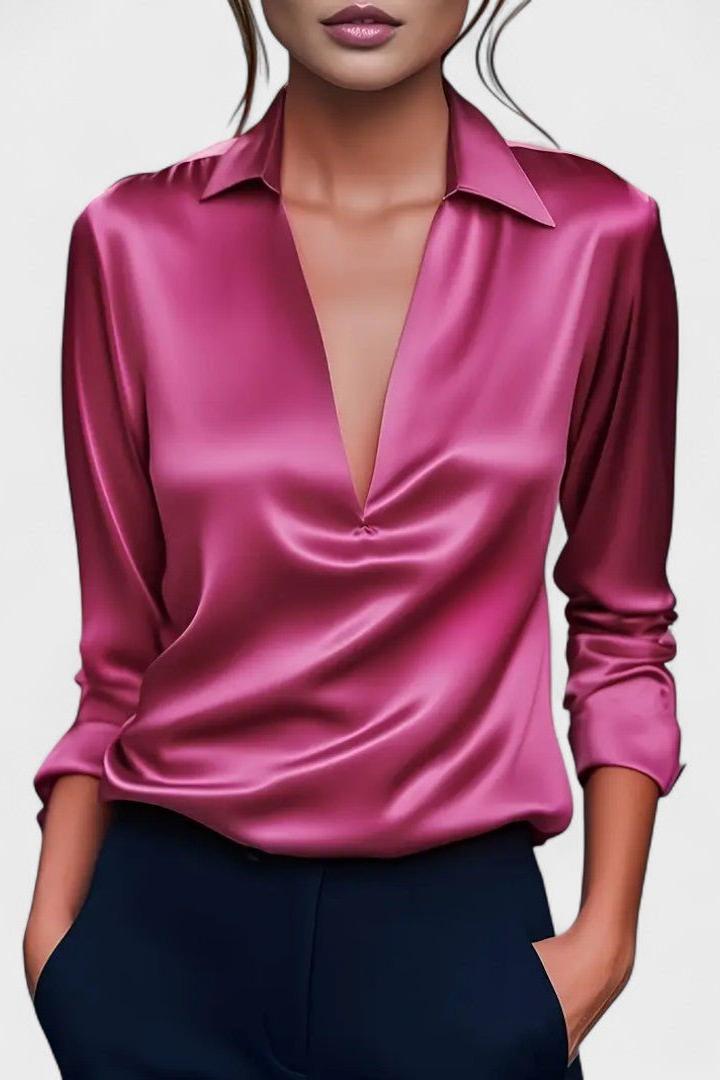 Ida | camicia in satin