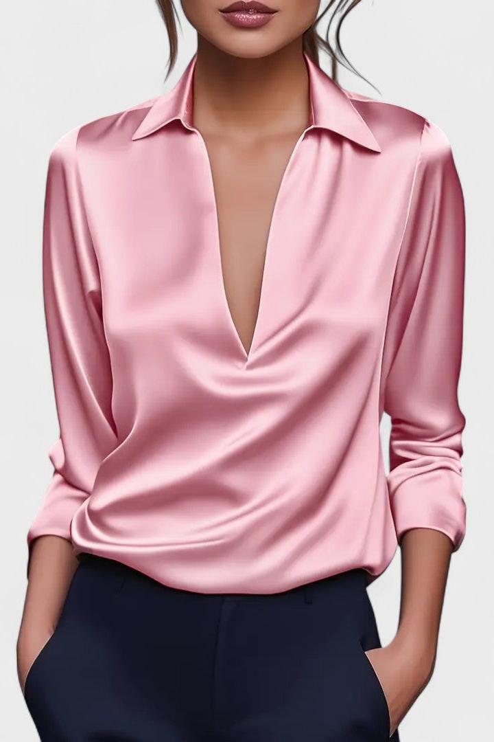 Ida | camicia in satin