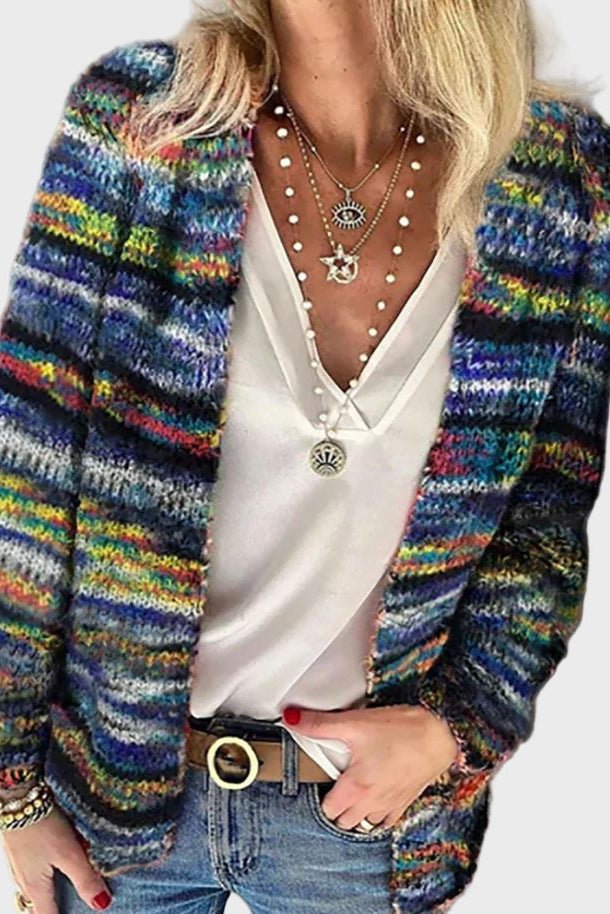 Johanne | gilet multicolore