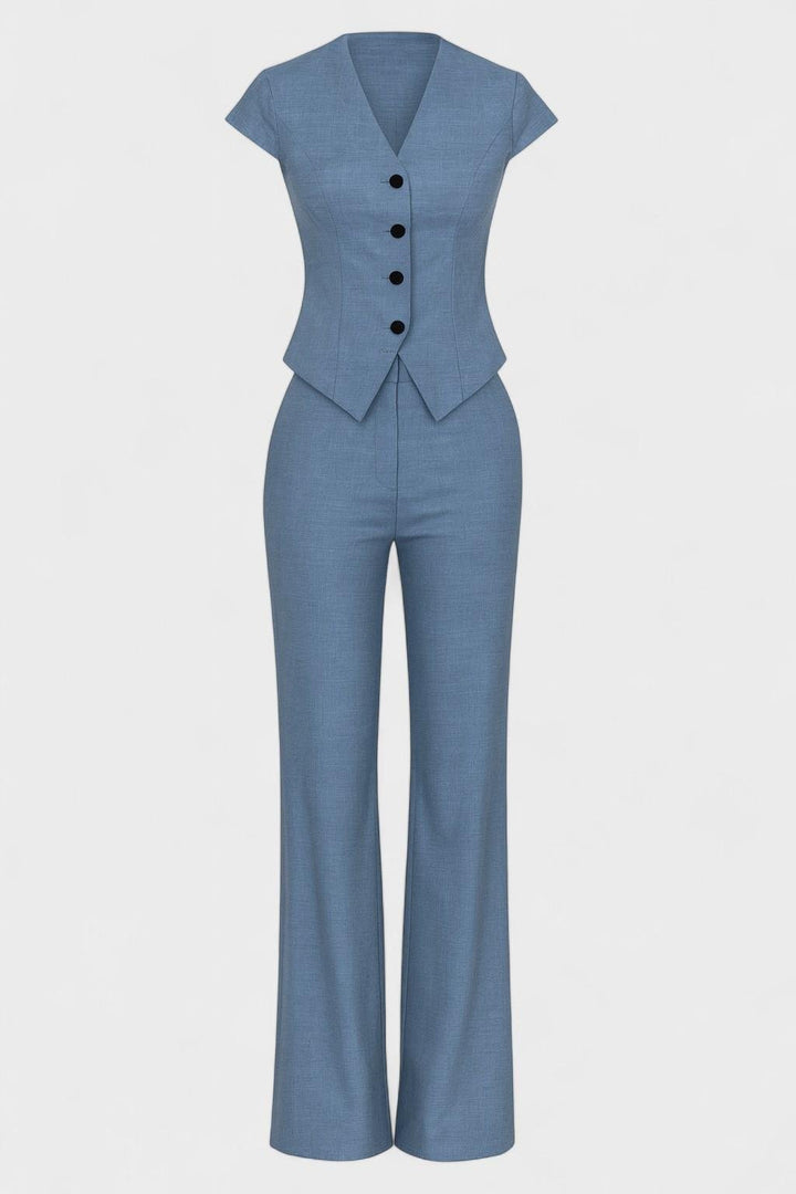 Julie | set con scollo a v