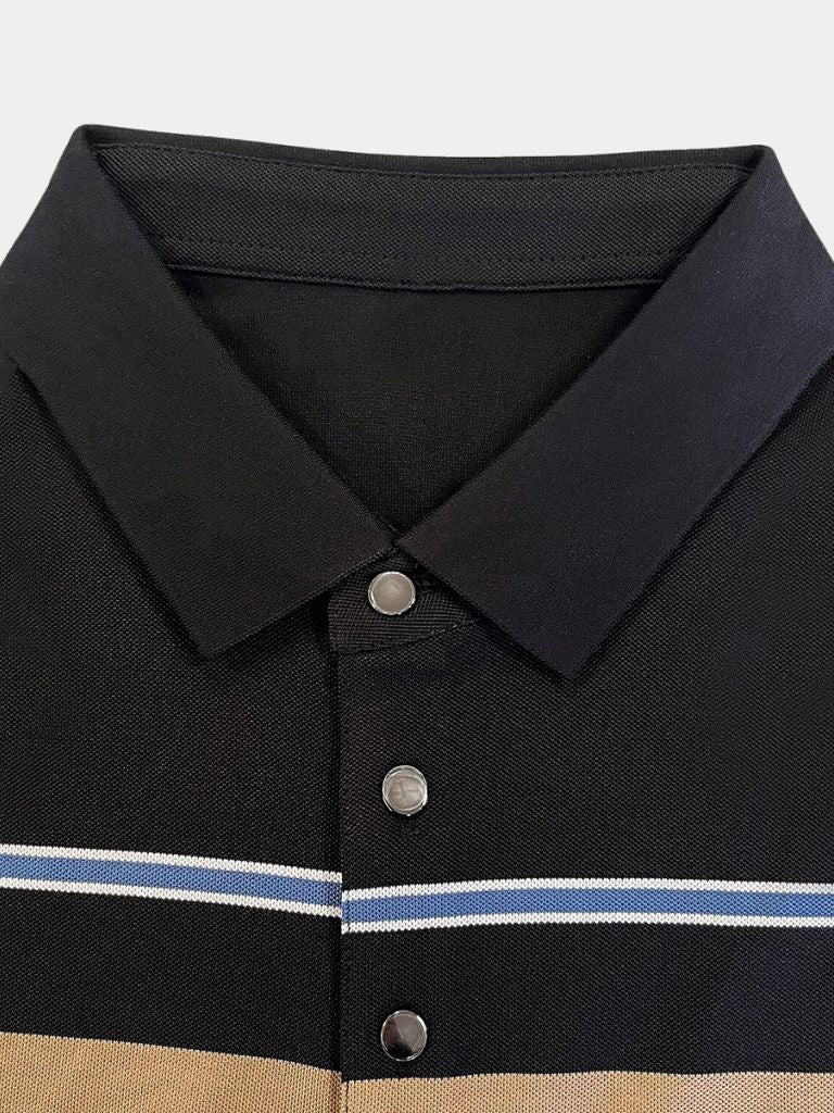 Kasper | polo a righe solnedgang