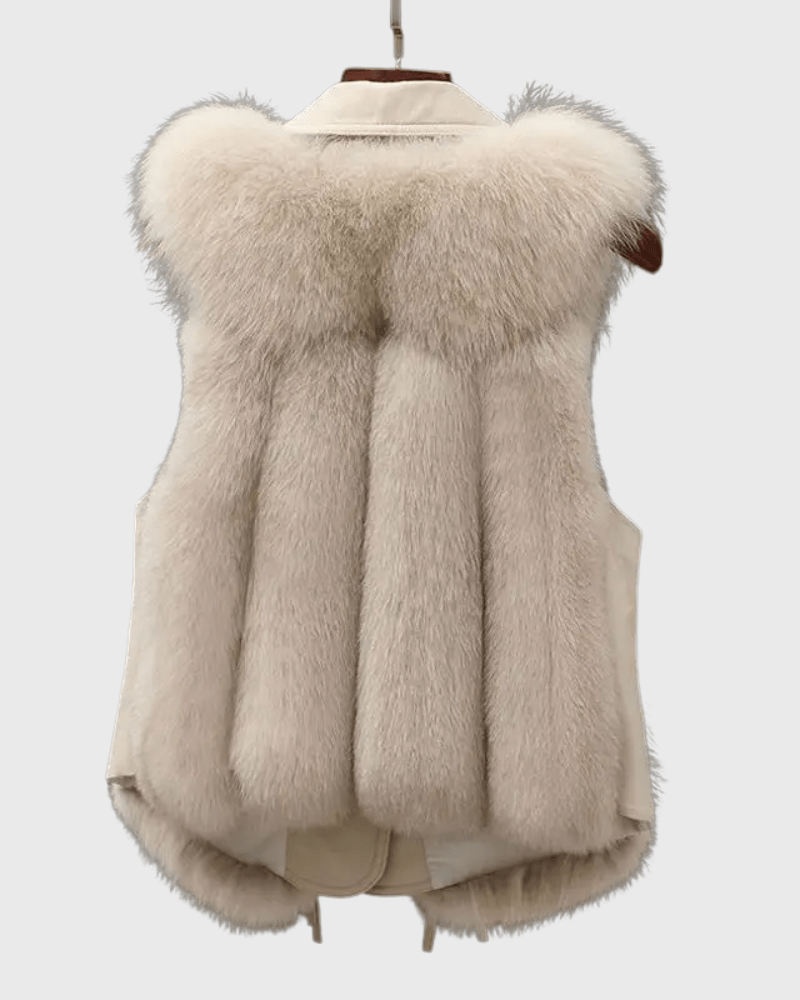 Katrine | elegante gilet in pelle