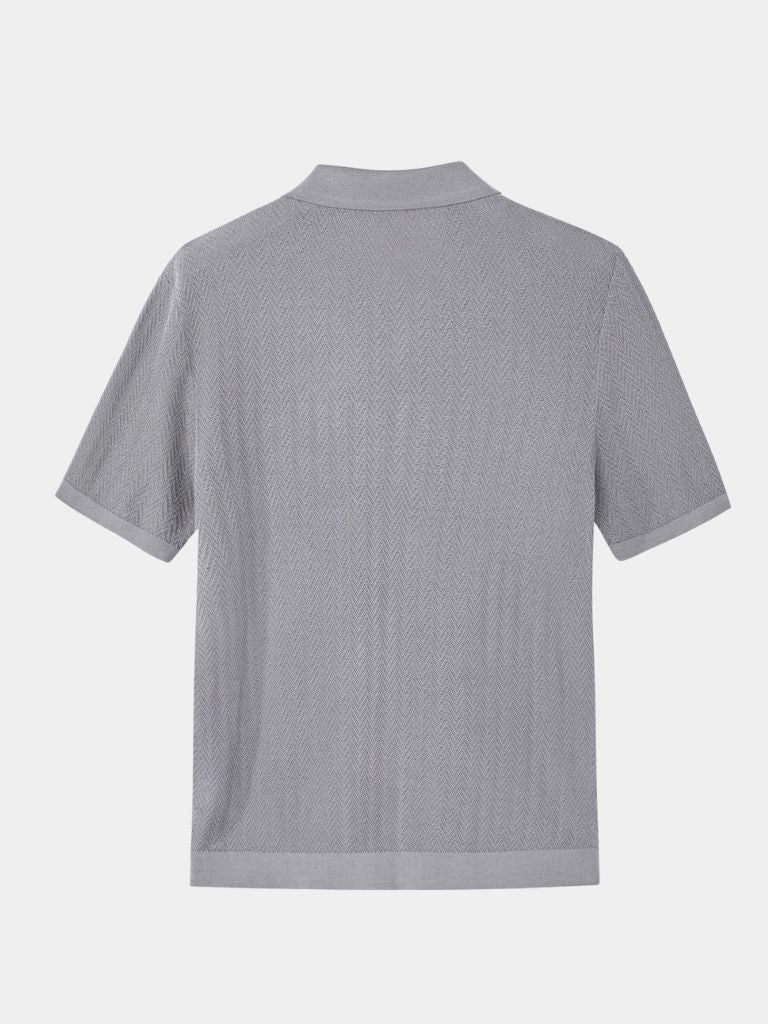 Keld | polo tricot brownston