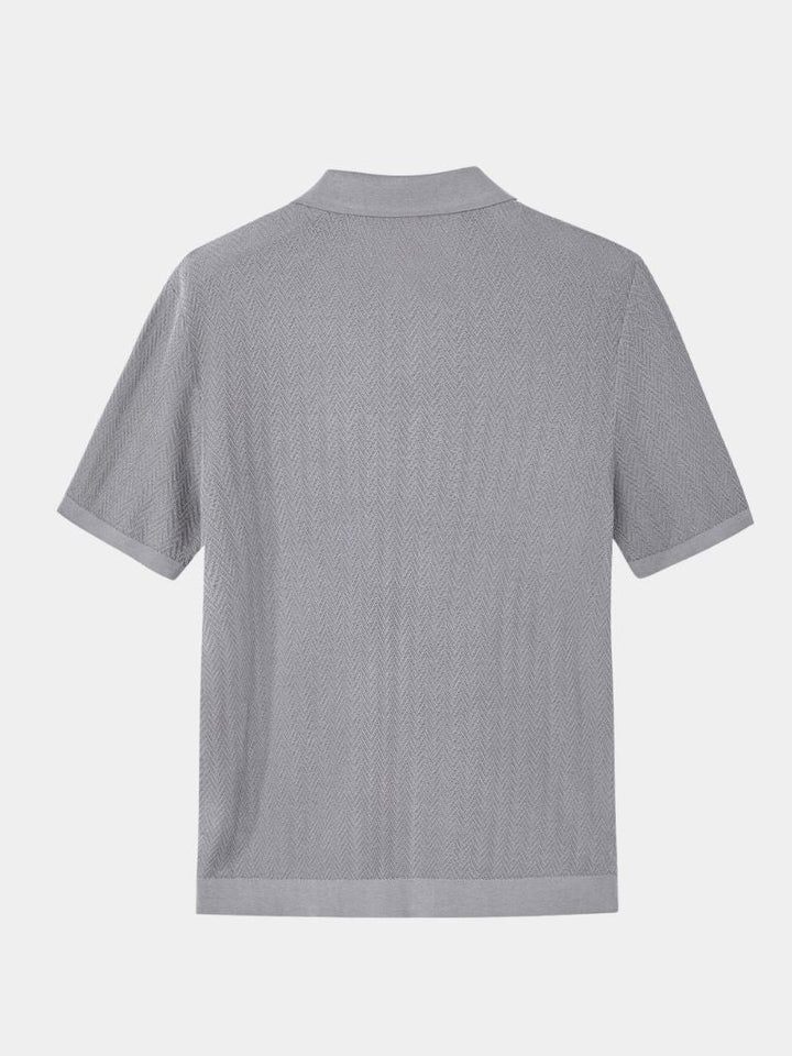 Keld | polo tricot brownston