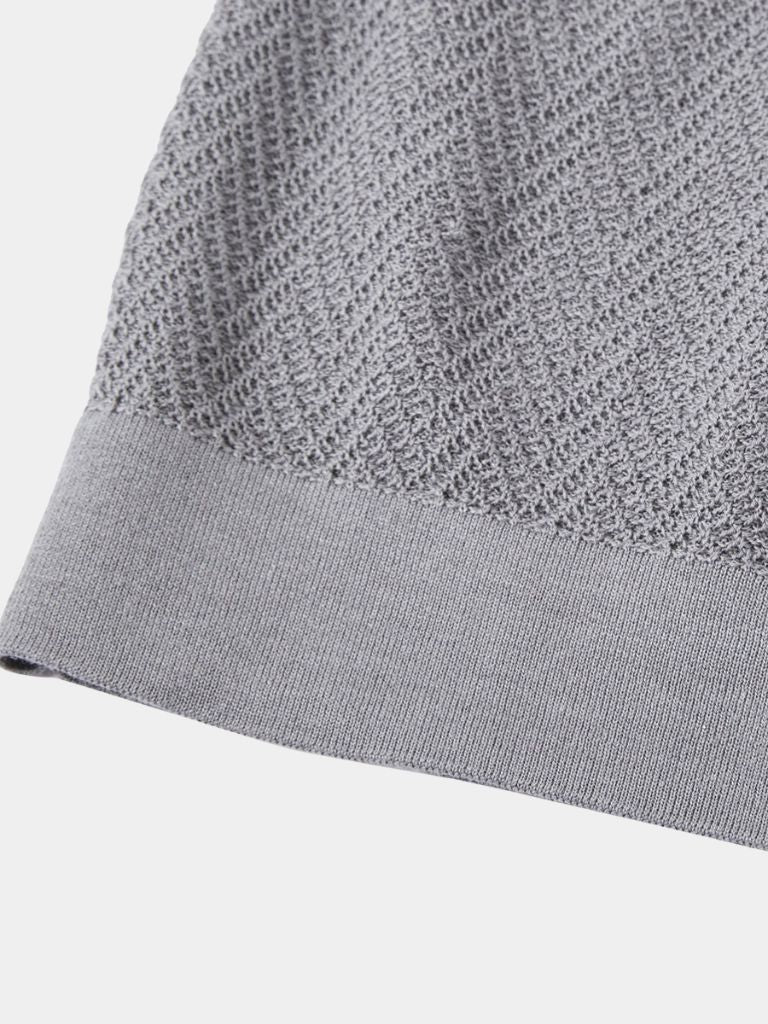 Keld | polo tricot brownston