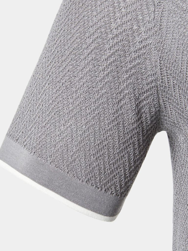 Keld | polo tricot brownston