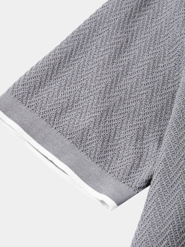 Keld | polo tricot brownston