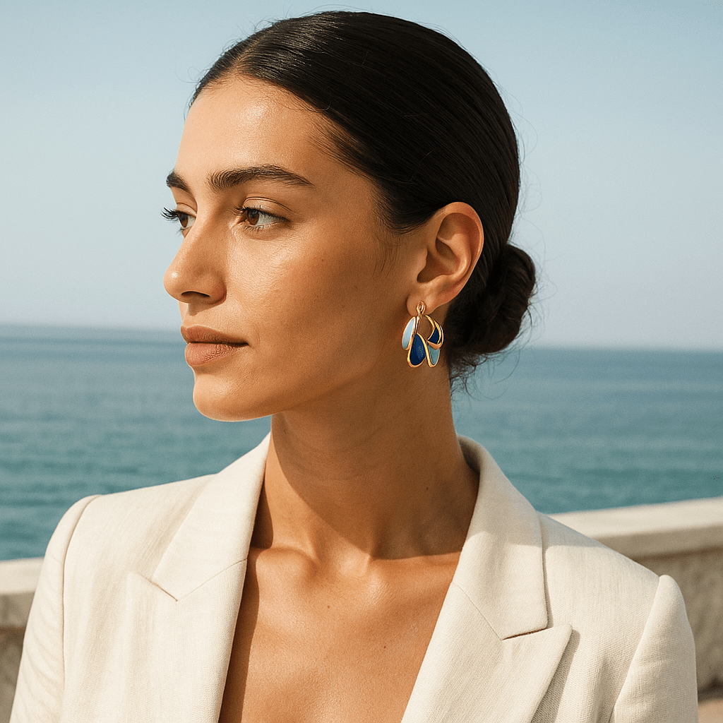 Kirstine giulia orecchini in smalto