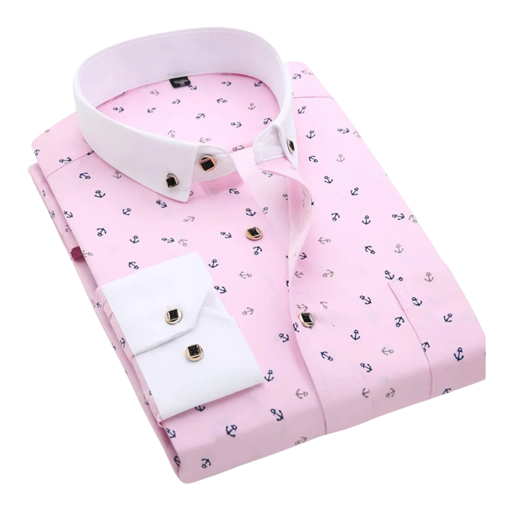 Klaas | camicia stampa nautica