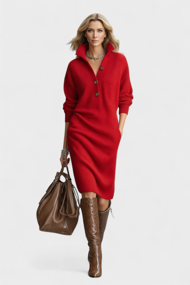 Kornelia | elegante abito a maglia