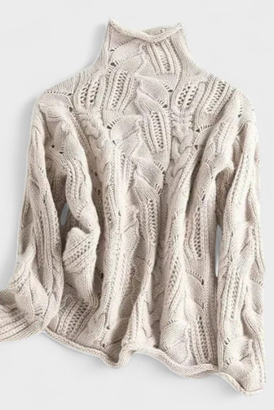 Ksenia | maglione a trecce