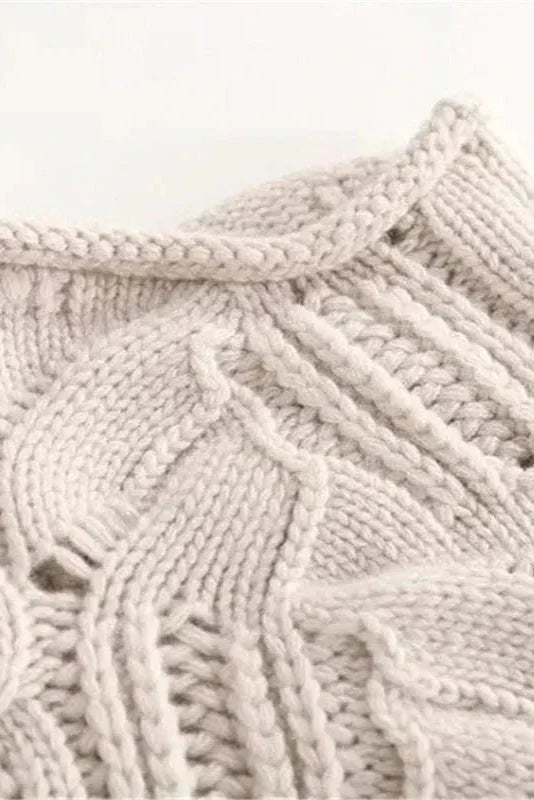 Ksenia | maglione a trecce