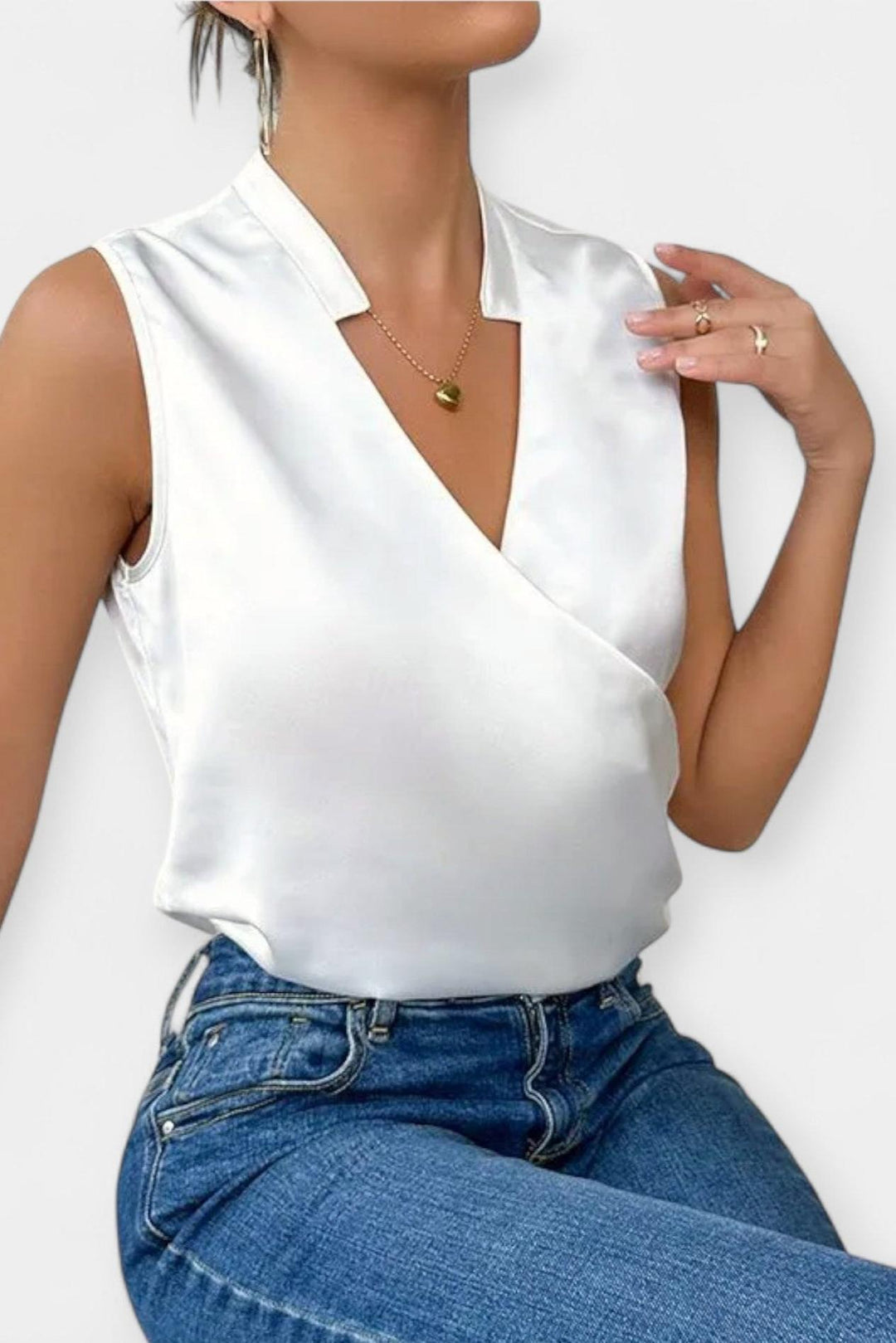 Laura | top senza maniche