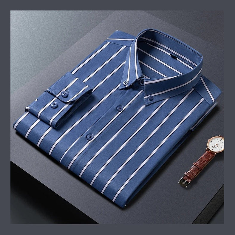 Levi | camicia elegante a righe