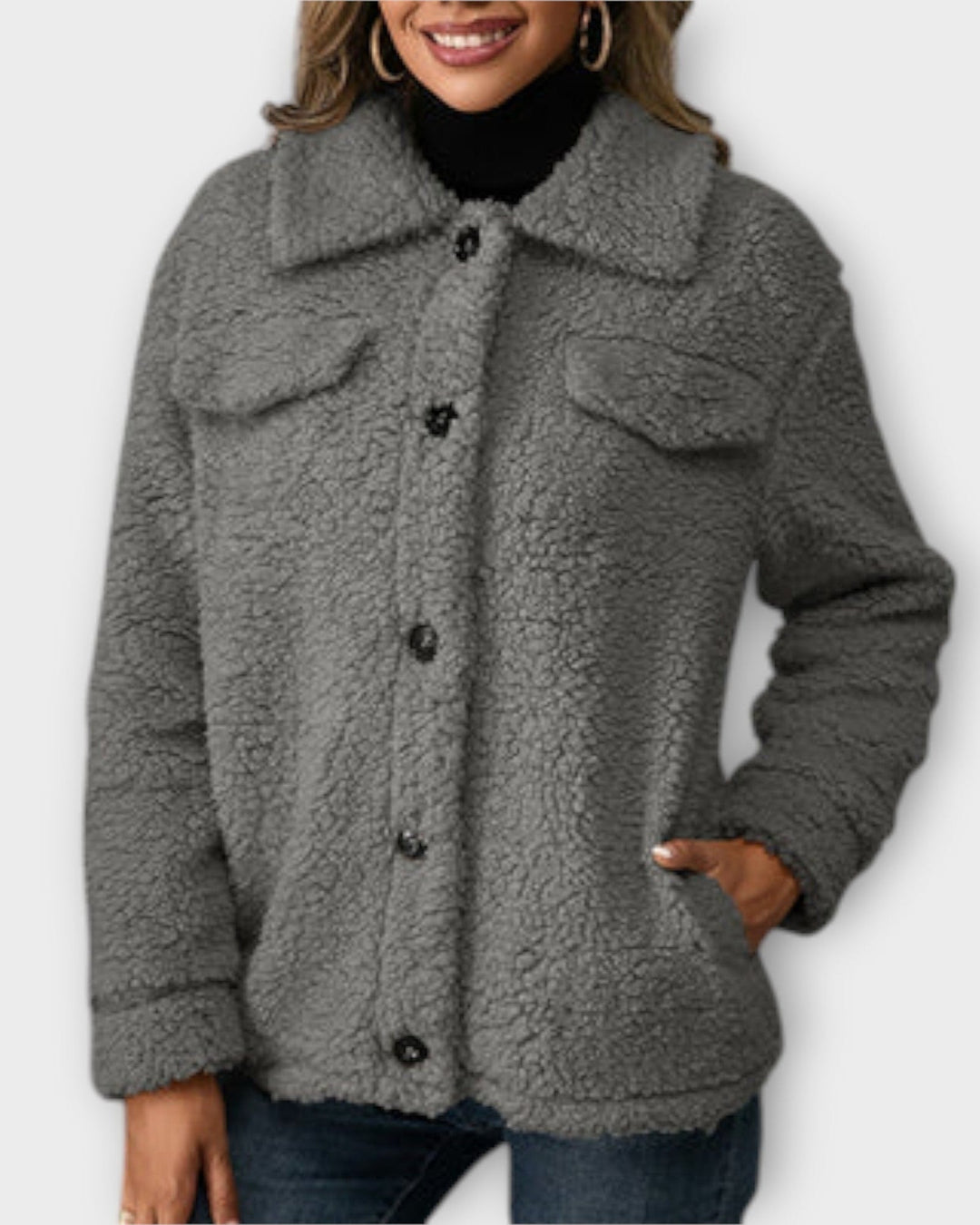 Liv | giacca teddy