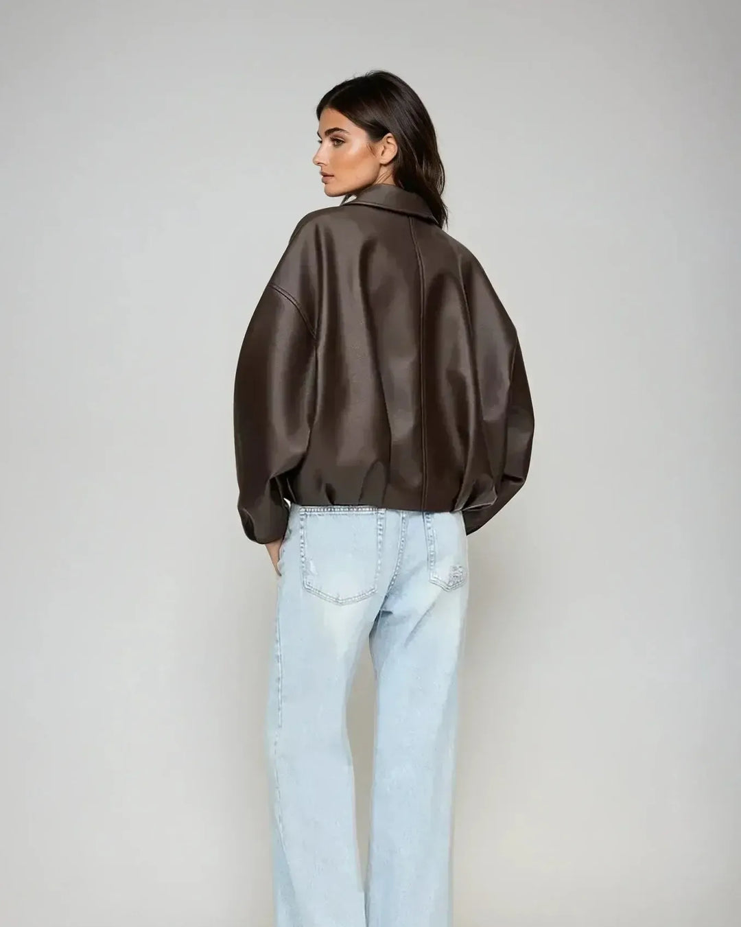 Louise | giacca in pelle vegana