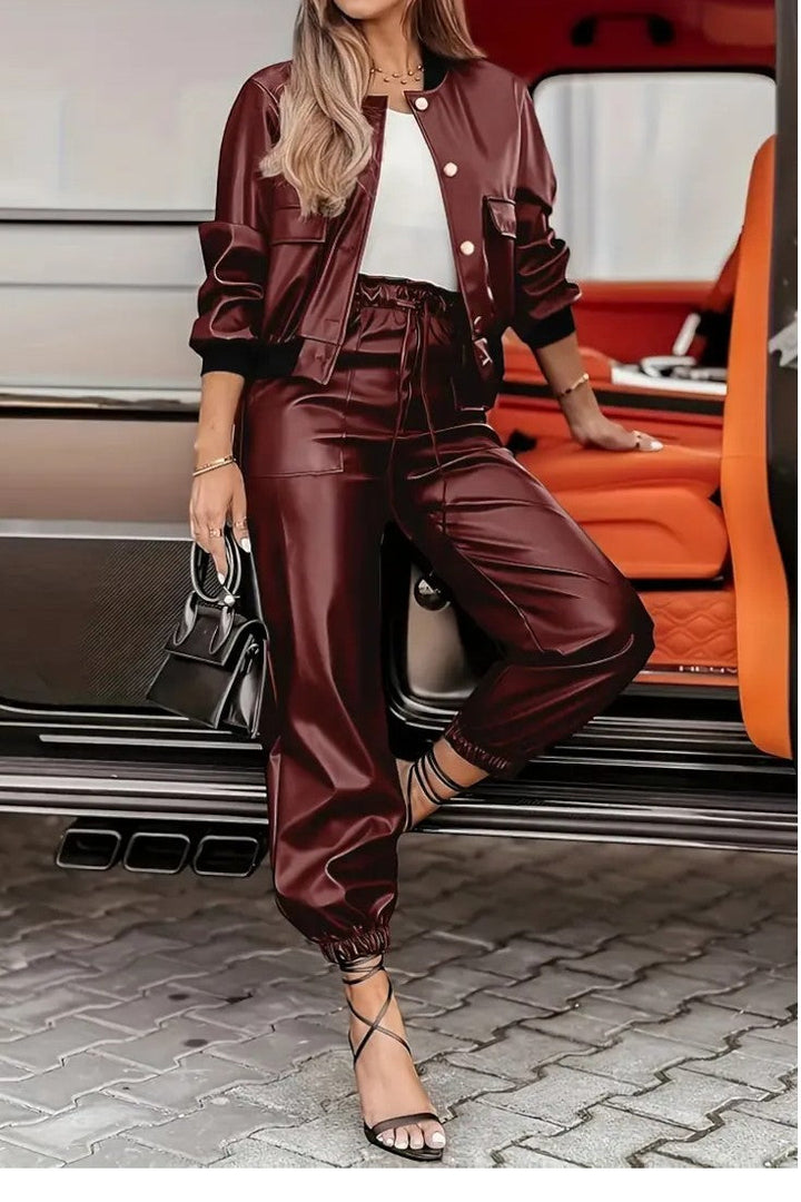 Lucie | set in pelle