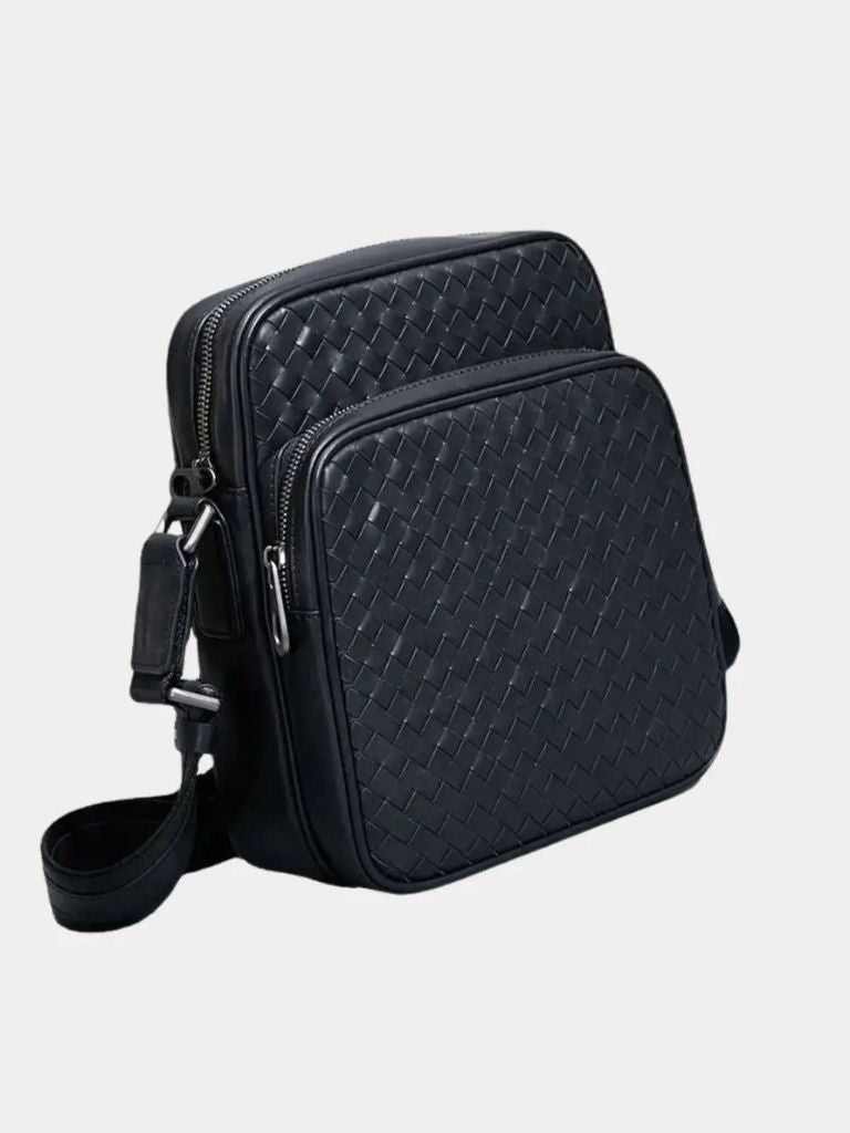 Lucio | borsa a spalla intrecciata heritage