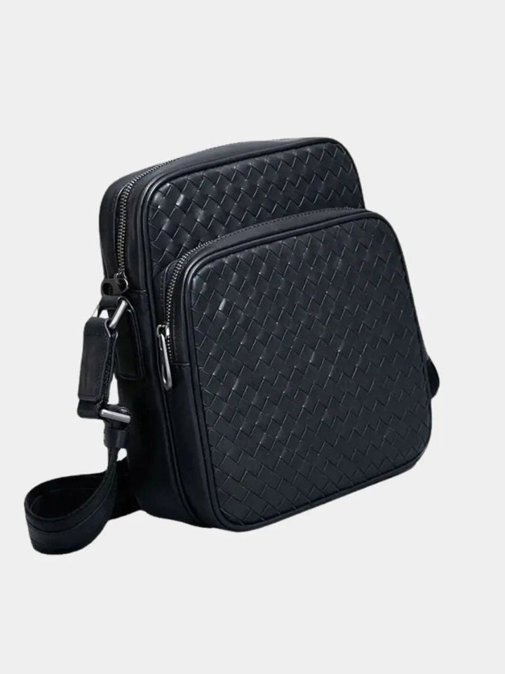 Lucio | borsa a spalla intrecciata heritage