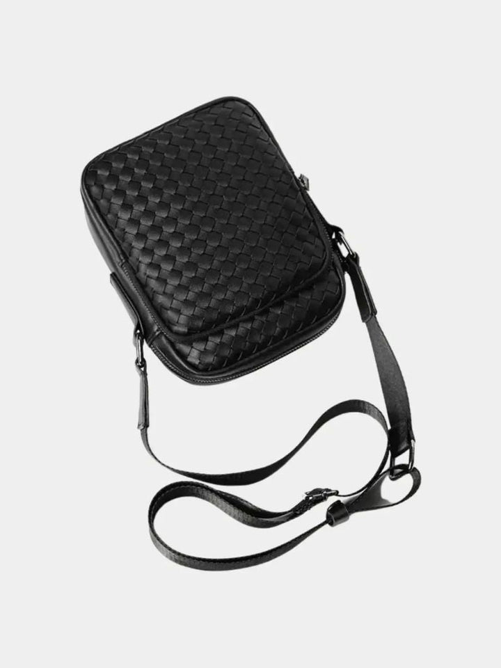 Lucio | borsa a spalla intrecciata heritage