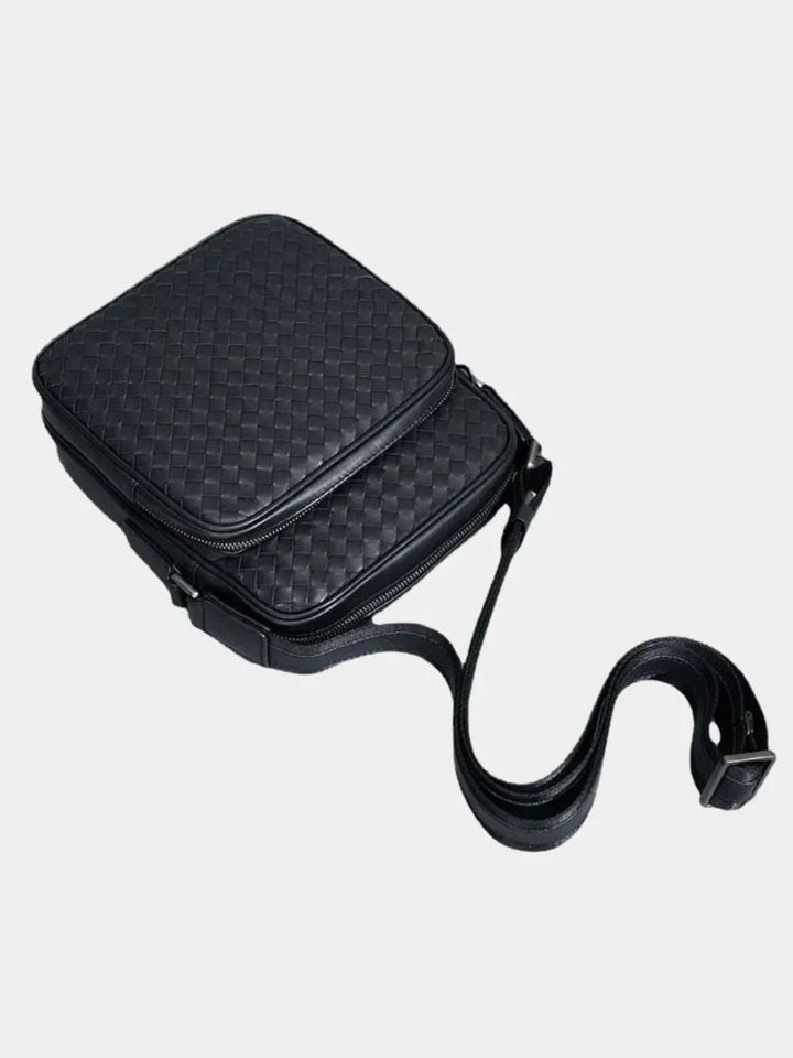 Lucio | borsa a spalla intrecciata heritage