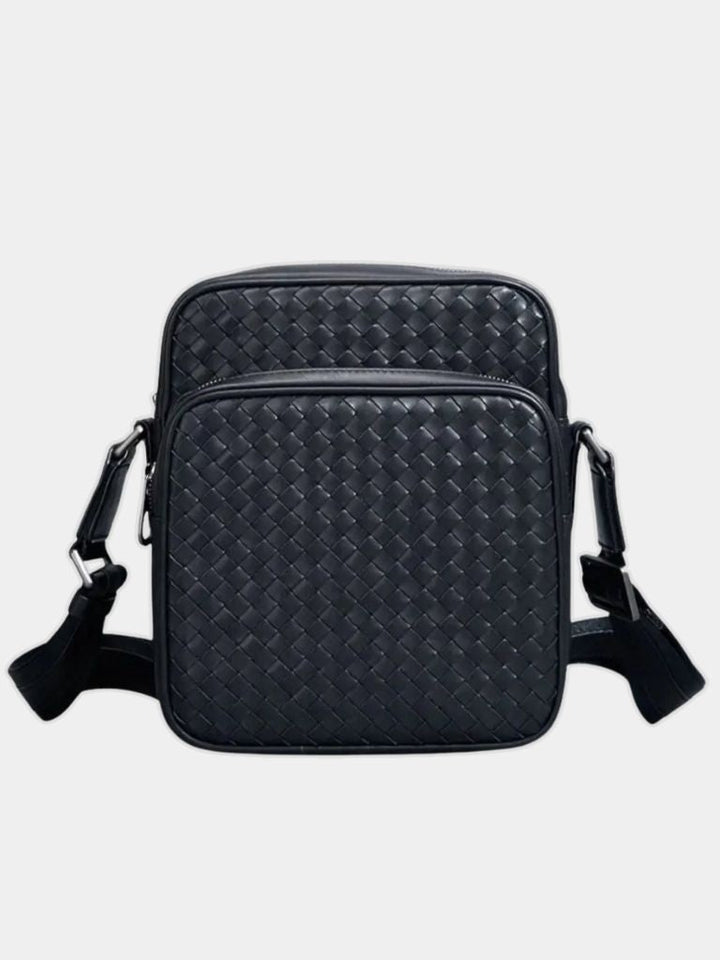 Lucio | borsa a spalla intrecciata heritage