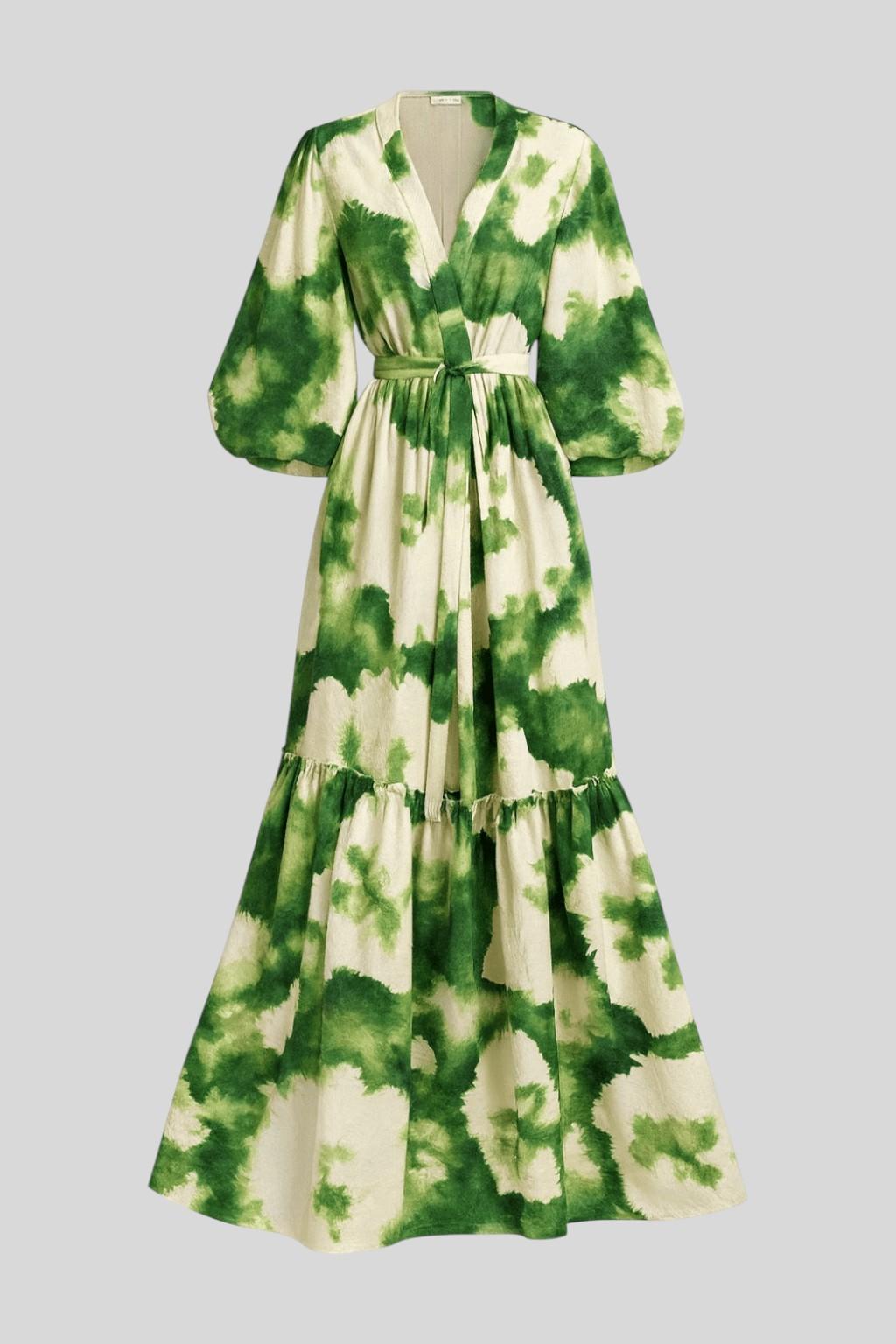 Luna | abito maxy floreale