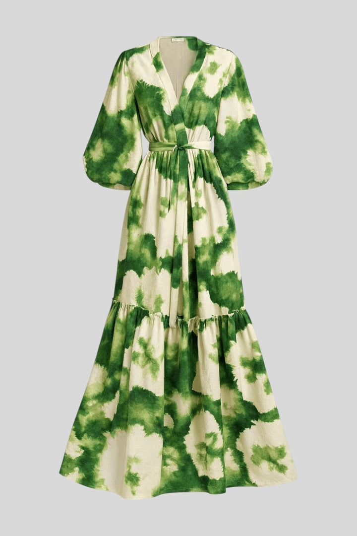 Luna | abito maxy floreale