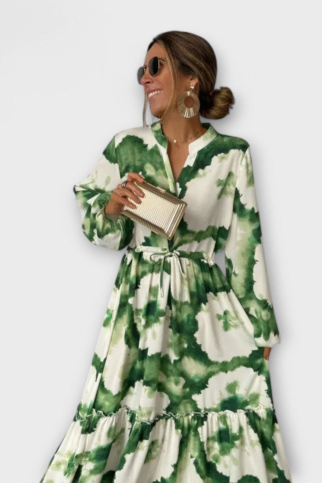 Luna | abito maxy floreale