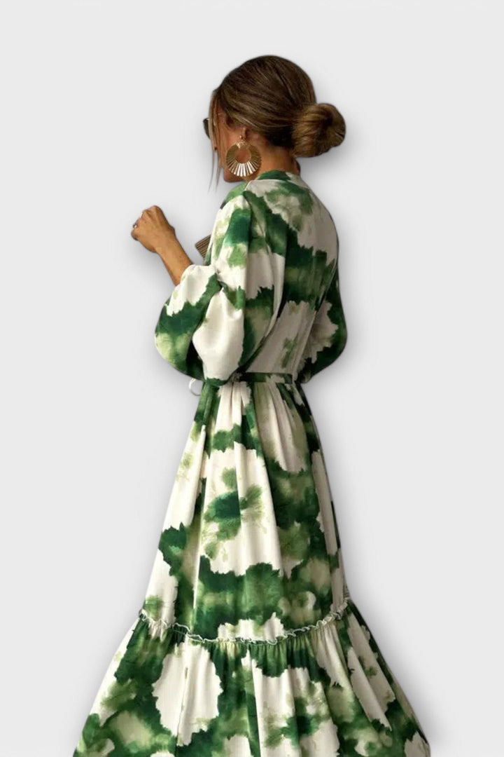 Luna | abito maxy floreale