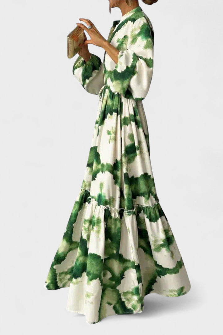 Luna | abito maxy floreale