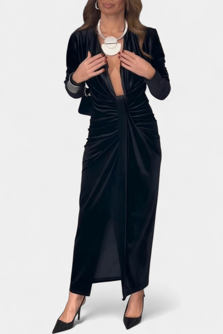 Luna | abito in velluto