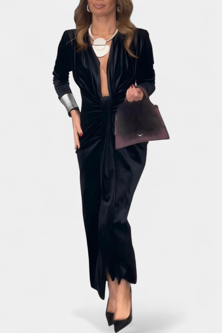 Luna | abito in velluto