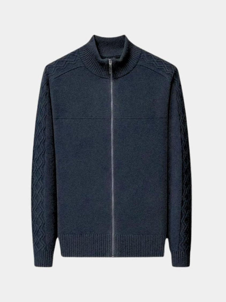 Magnus | maglione in cashmere con zip