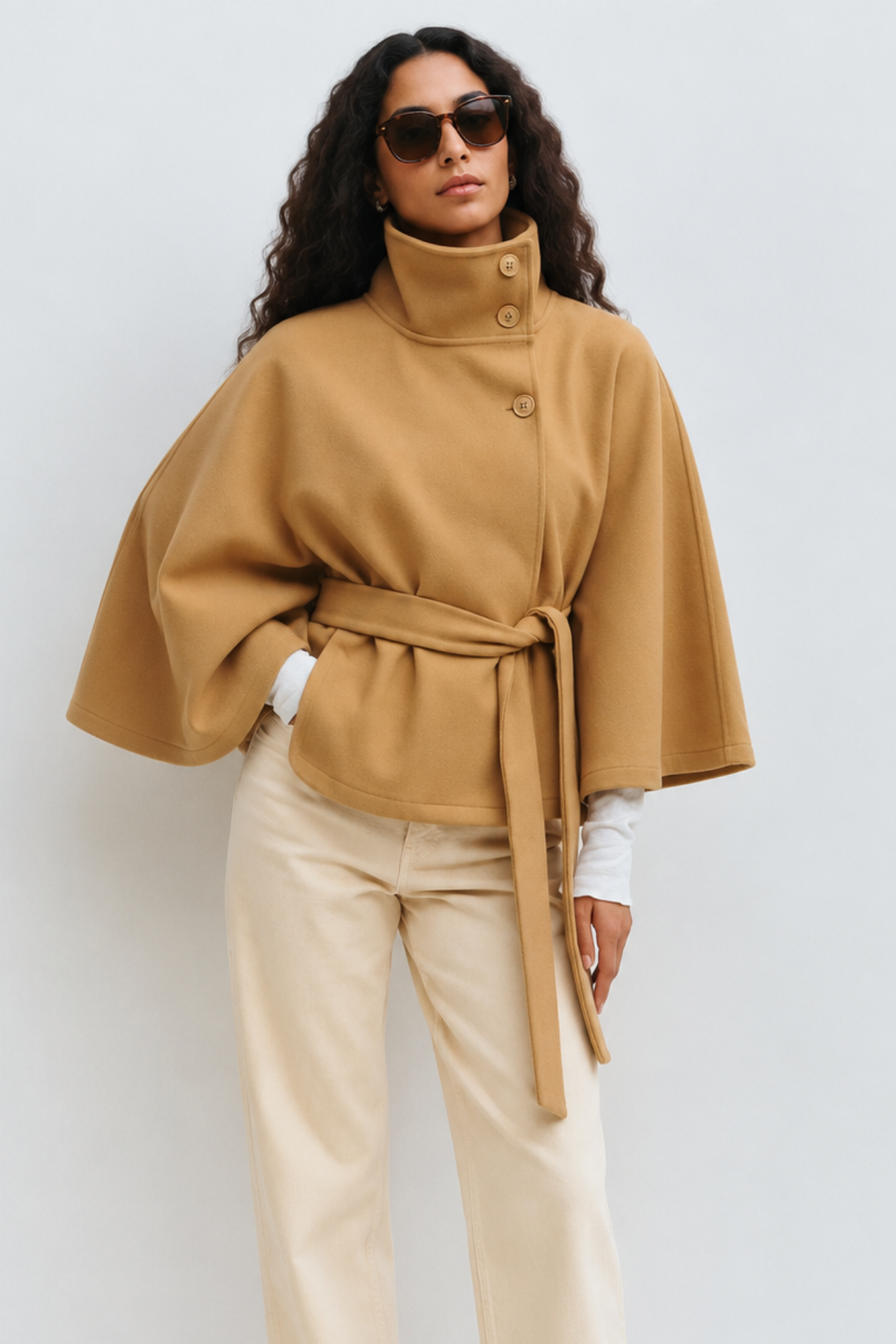 Clara | cappotto a mantella