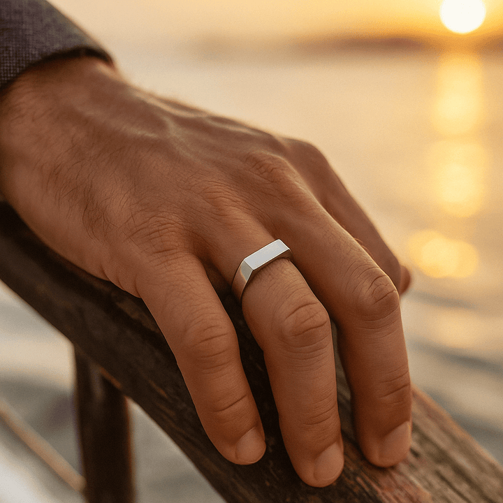 Maja martina anello geometrico