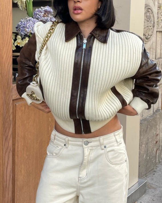 Malene | camicia a blocchi di colore