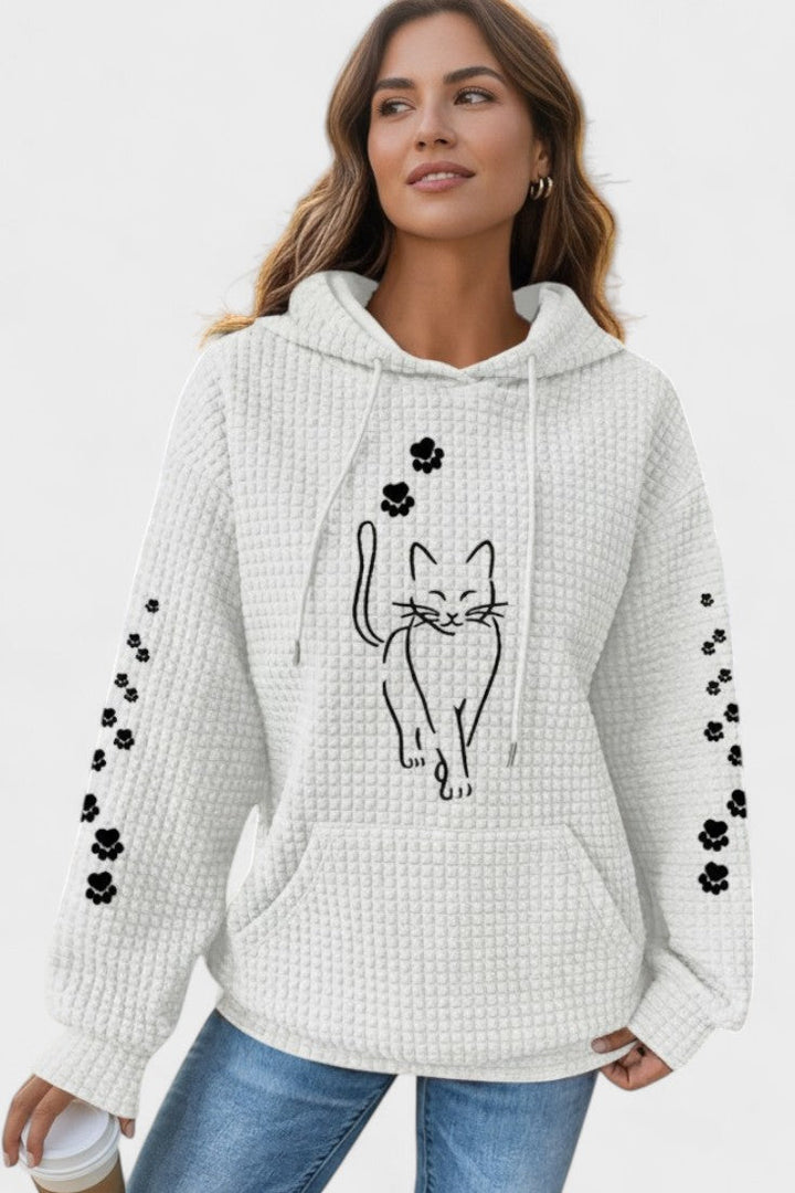 Malou | felpa con cappuccio calda