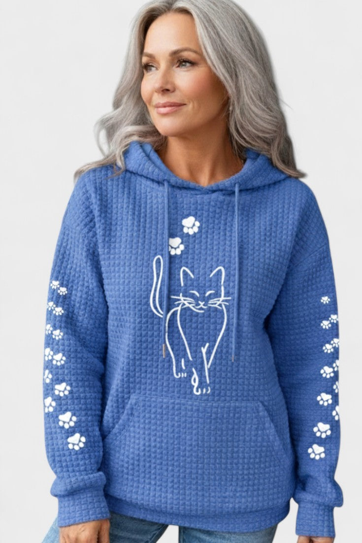 Malou | felpa con cappuccio calda