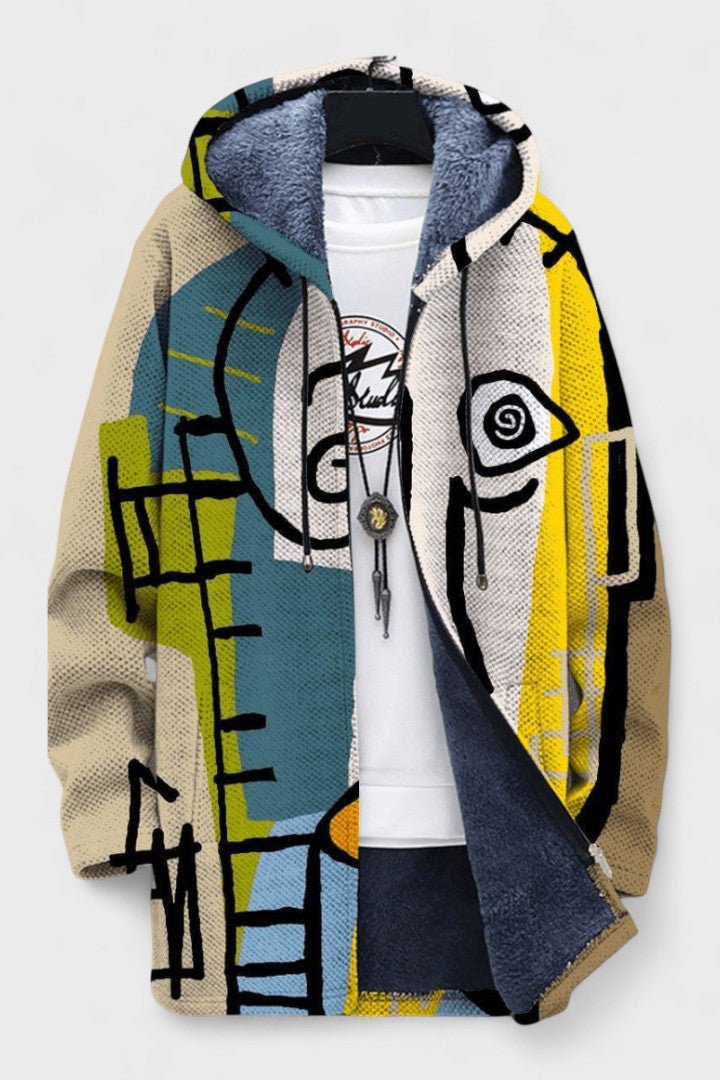 Marcela | cardigan di lusso artistico