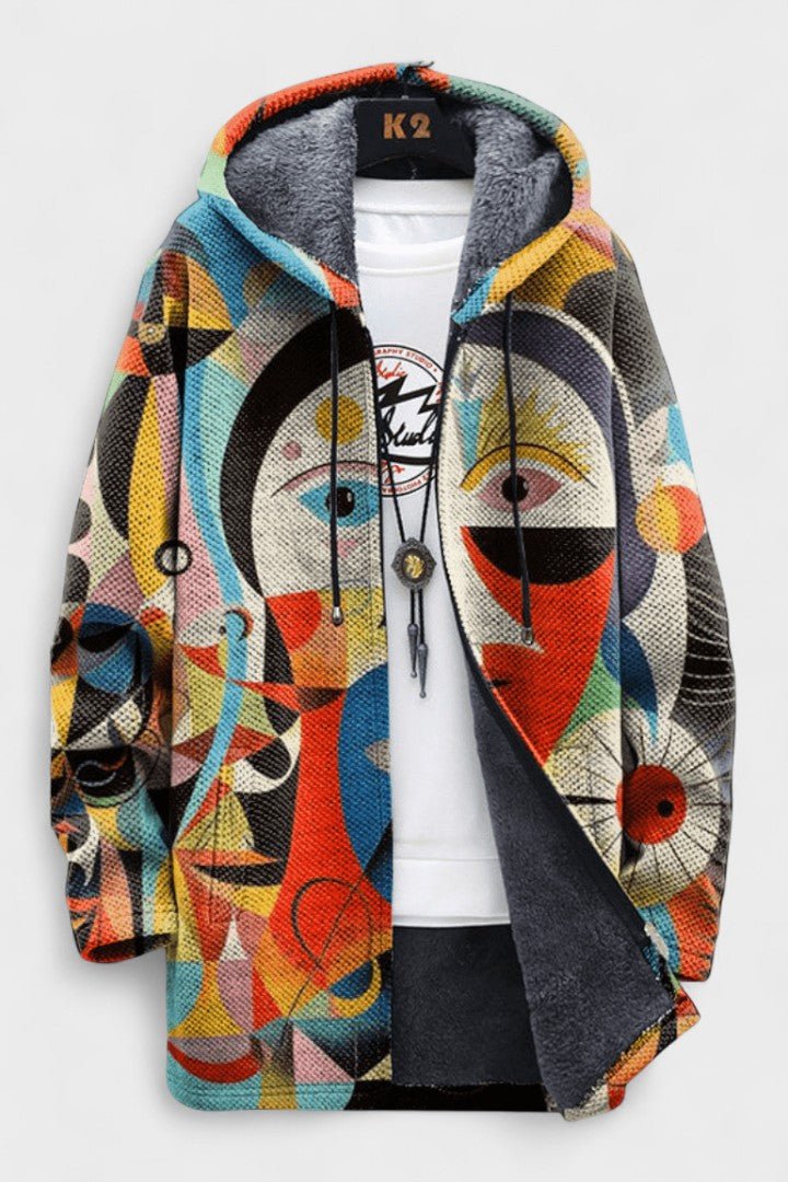 Marcela | cardigan di lusso artistico