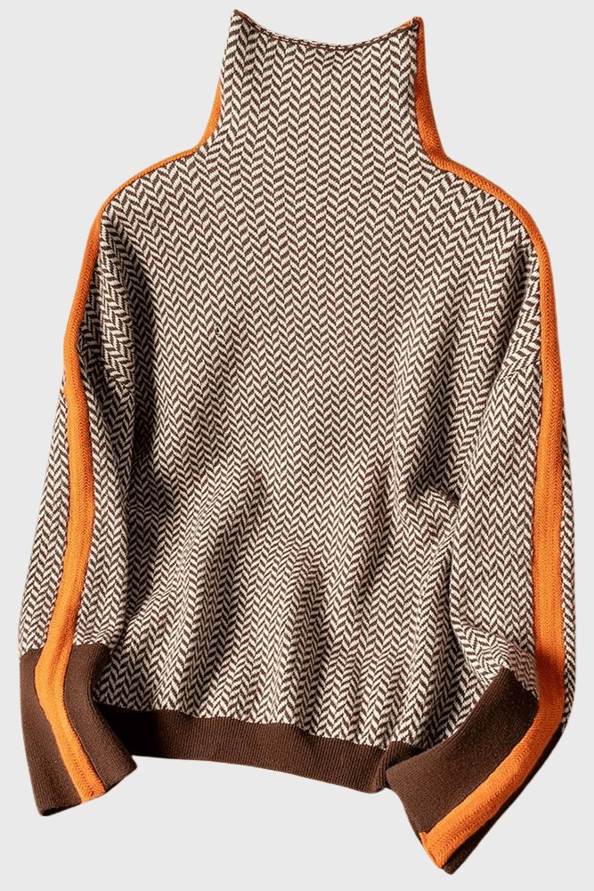 Marie | maglione in lana con collo alto