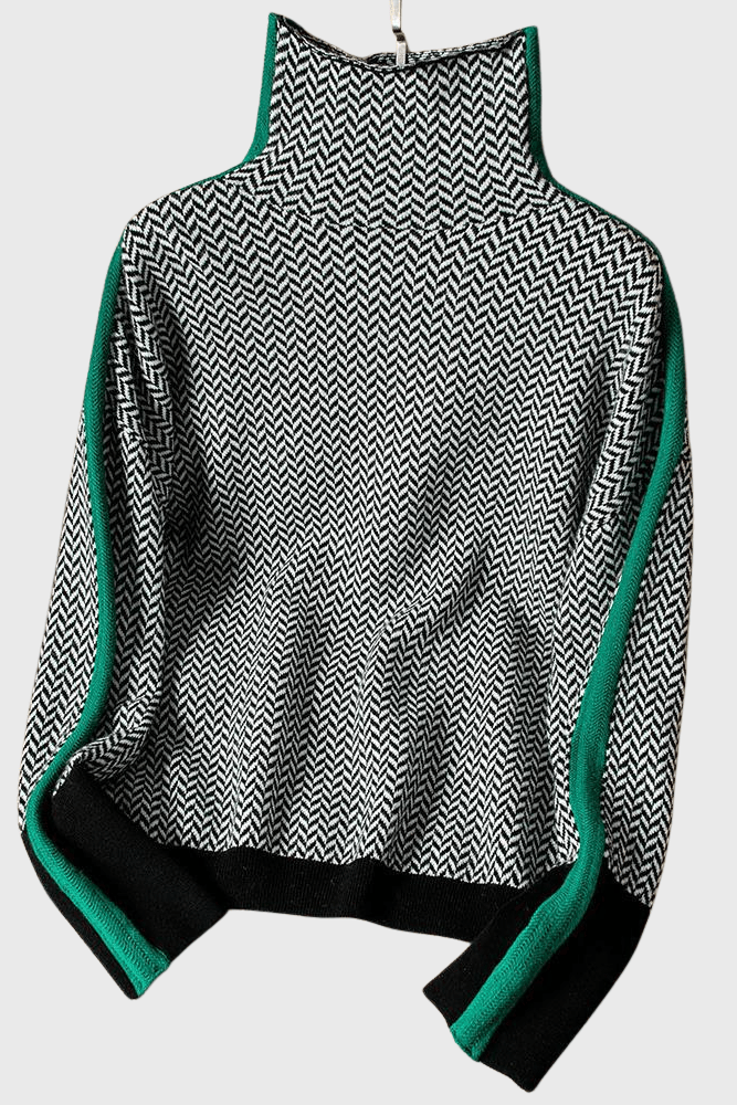 Marie | maglione in lana con collo alto