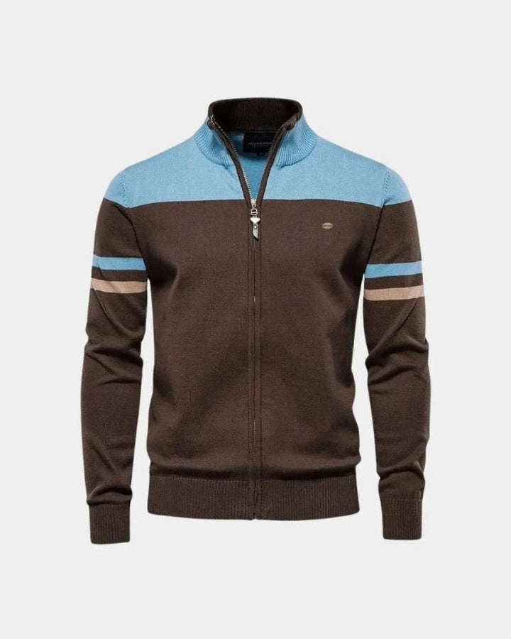 Mathias | cardigan con zip