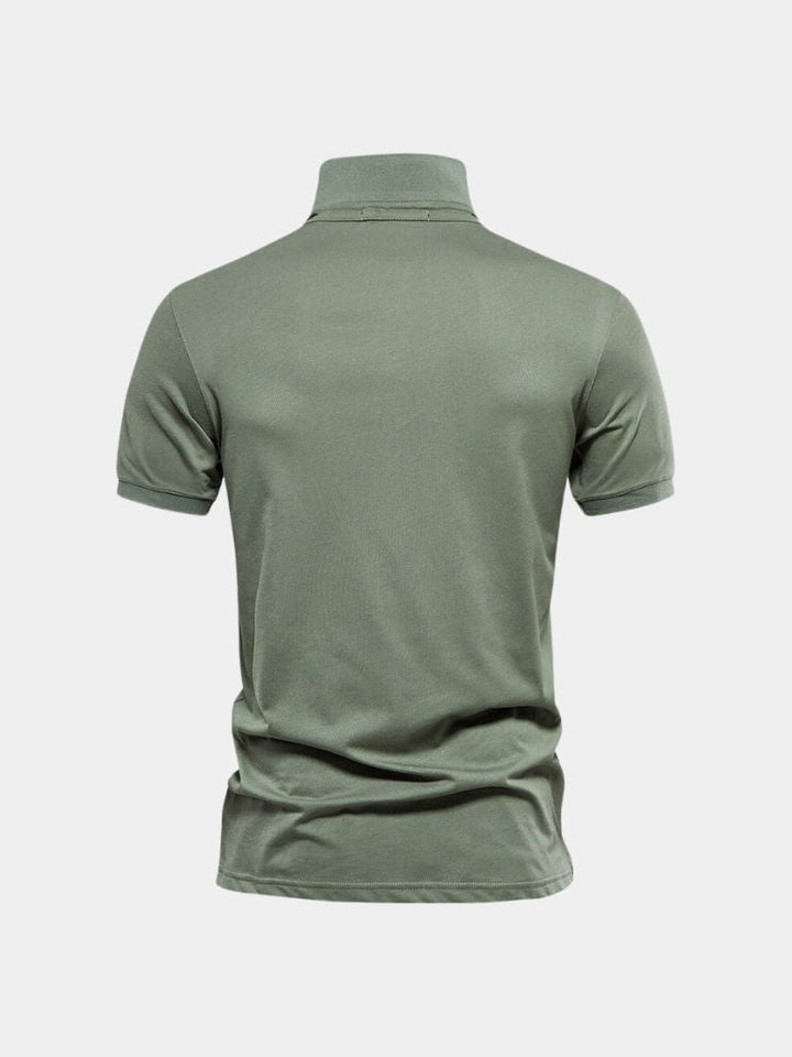 Mathias | polo royal crest