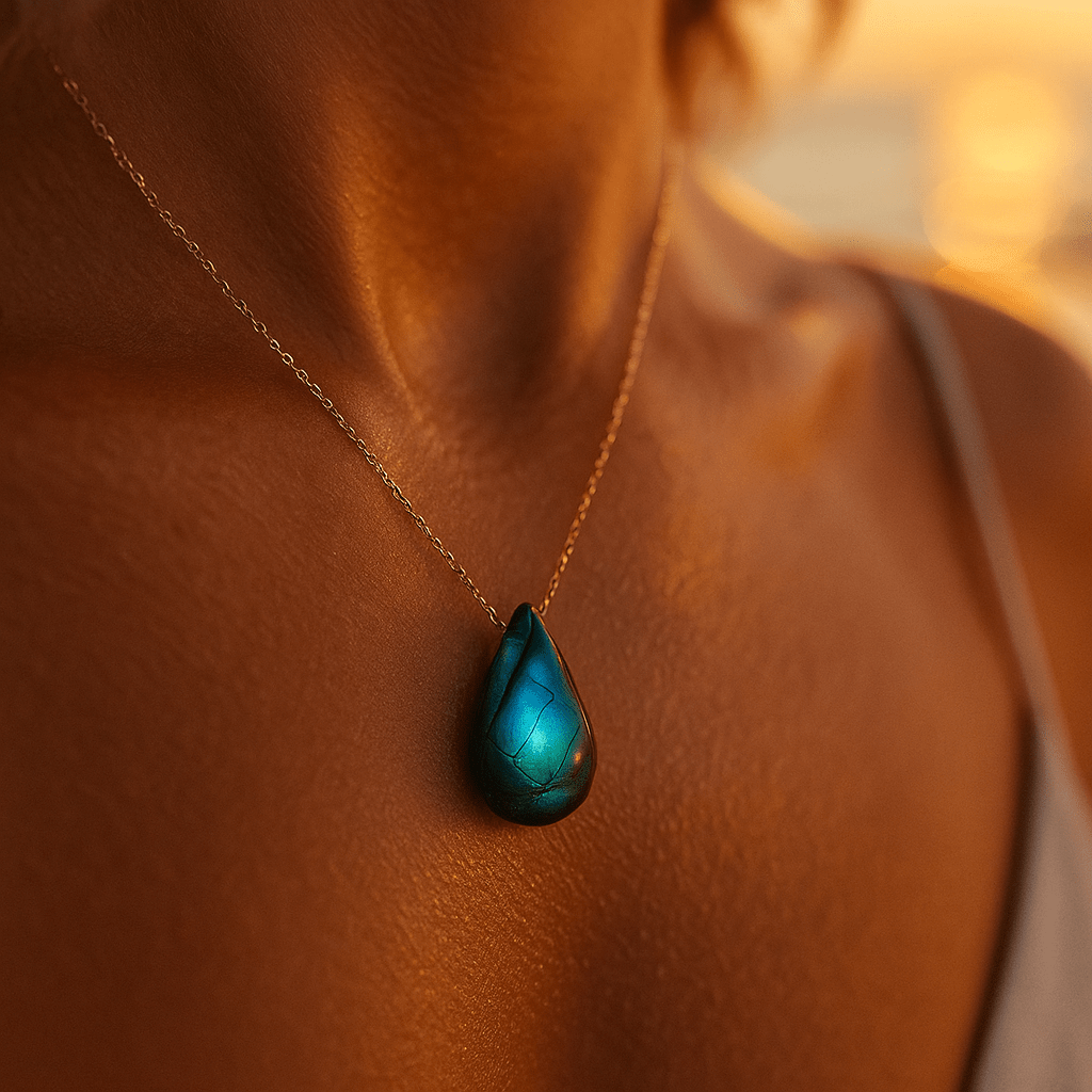 Mathilde maria collana in labradorite