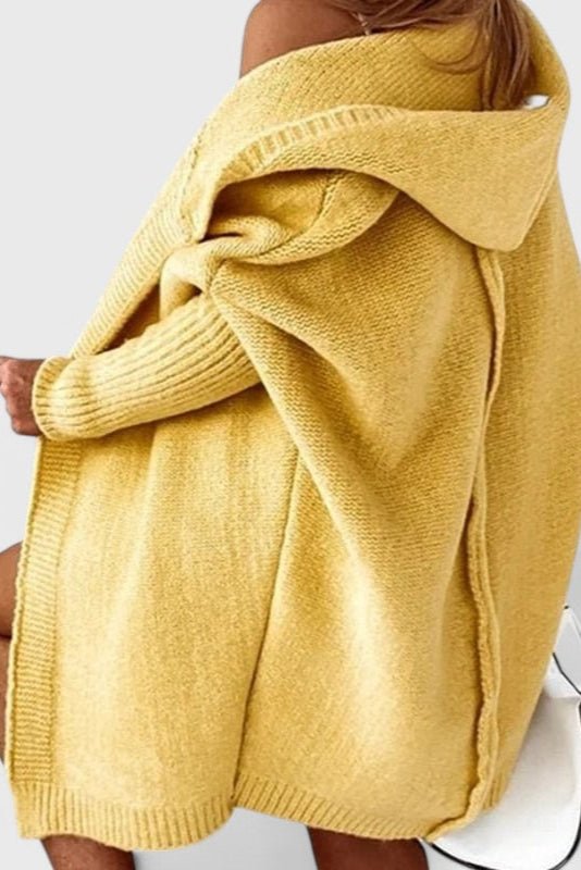 Mette | cardigan con cappuccio di lusso