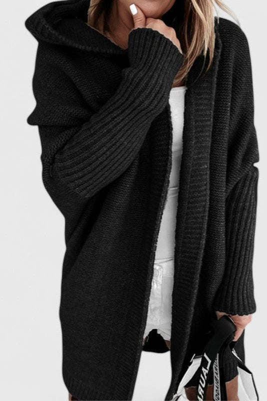 Mette | cardigan con cappuccio di lusso