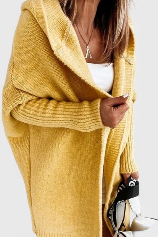 Mette | cardigan con cappuccio di lusso