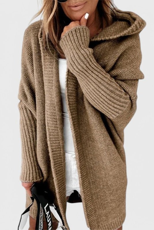 Mette | cardigan con cappuccio di lusso